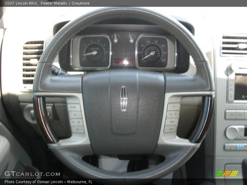 Pewter Metallic / Greystone 2007 Lincoln MKX