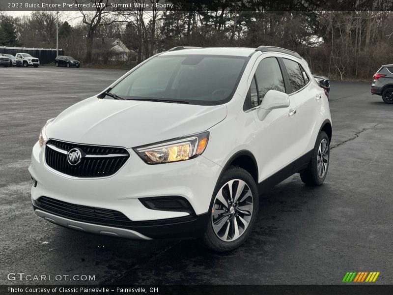 Front 3/4 View of 2022 Encore Preferred AWD