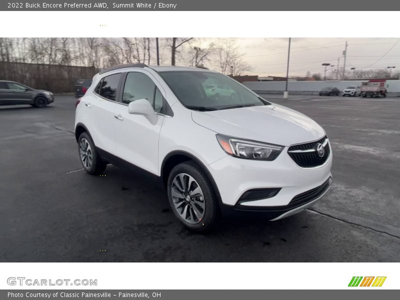  2022 Encore Preferred AWD Summit White