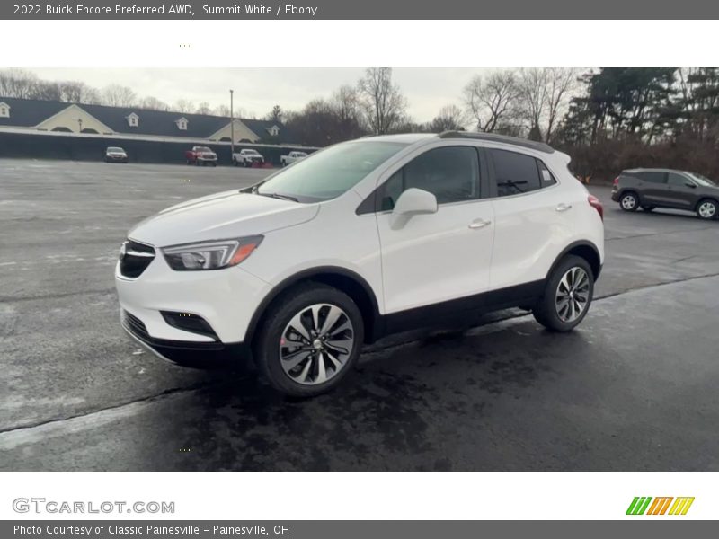 Summit White / Ebony 2022 Buick Encore Preferred AWD
