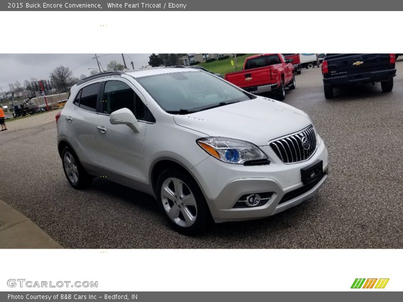 White Pearl Tricoat / Ebony 2015 Buick Encore Convenience