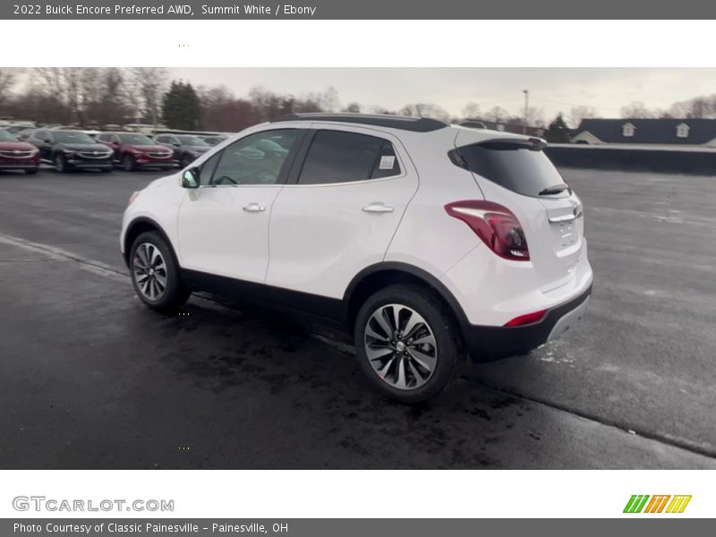 Summit White / Ebony 2022 Buick Encore Preferred AWD