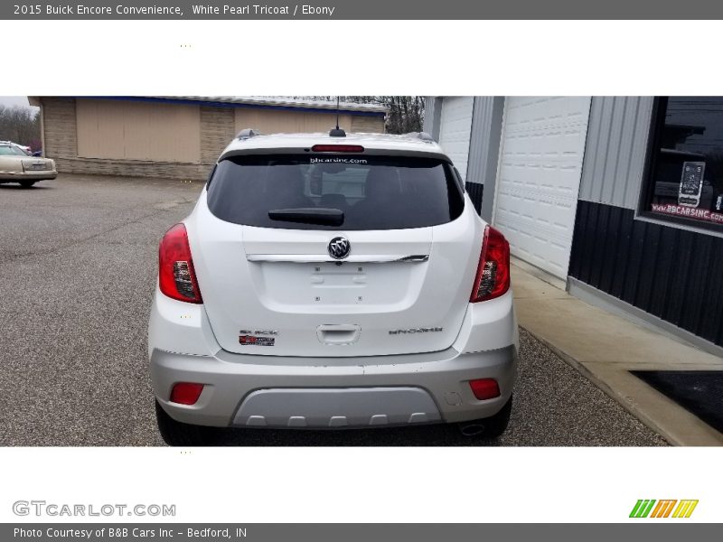 White Pearl Tricoat / Ebony 2015 Buick Encore Convenience