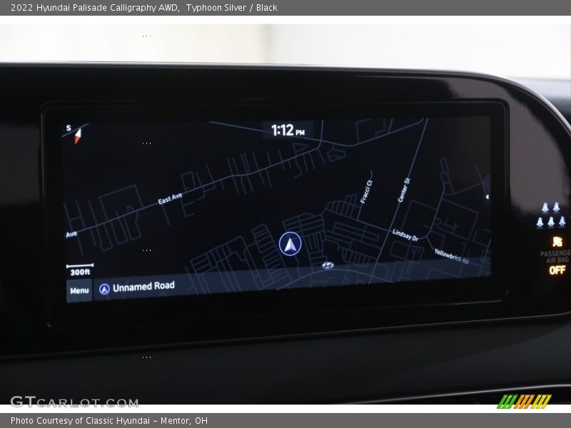 Typhoon Silver / Black 2022 Hyundai Palisade Calligraphy AWD