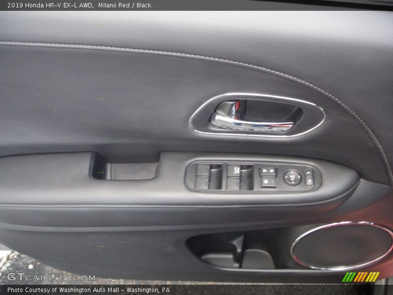 Milano Red / Black 2019 Honda HR-V EX-L AWD