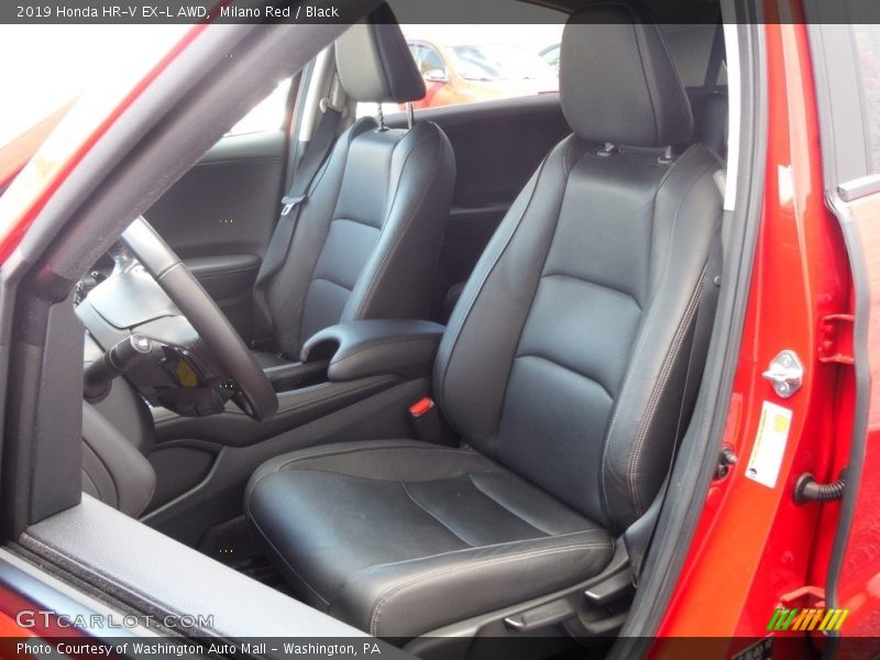 Milano Red / Black 2019 Honda HR-V EX-L AWD