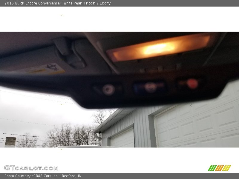 White Pearl Tricoat / Ebony 2015 Buick Encore Convenience