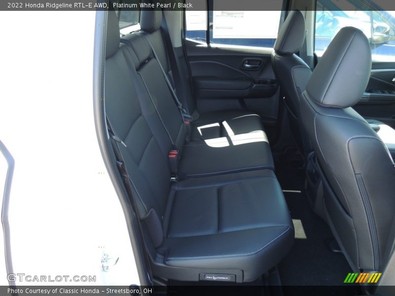 Platinum White Pearl / Black 2022 Honda Ridgeline RTL-E AWD