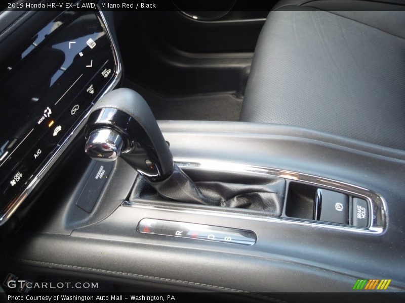 Milano Red / Black 2019 Honda HR-V EX-L AWD