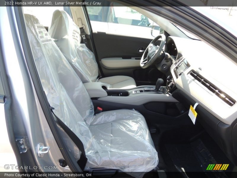 Lunar Silver Metallic / Gray 2022 Honda HR-V LX AWD