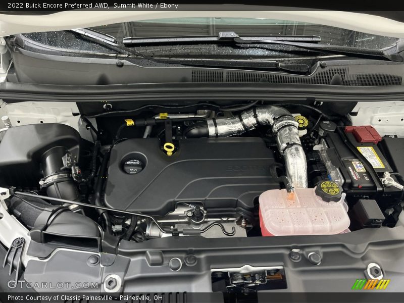  2022 Encore Preferred AWD Engine - 1.4 Liter Turbocharged DOHC 16-Valve VVT 4 Cylinder