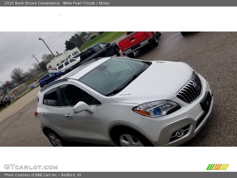 White Pearl Tricoat / Ebony 2015 Buick Encore Convenience