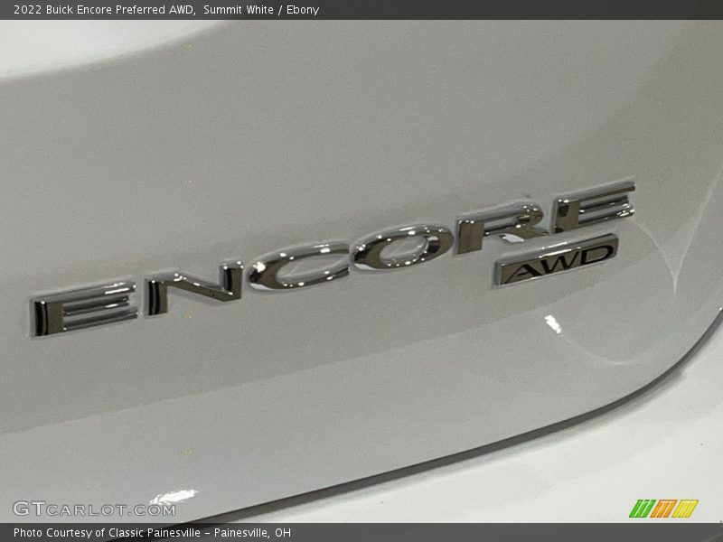  2022 Encore Preferred AWD Logo