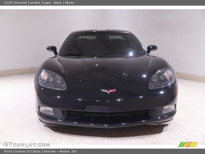Black / Ebony 2008 Chevrolet Corvette Coupe