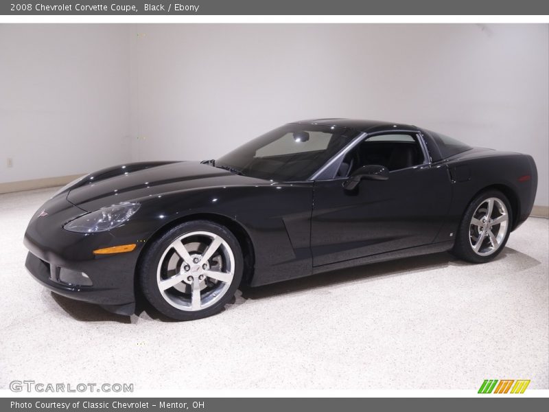 Black / Ebony 2008 Chevrolet Corvette Coupe