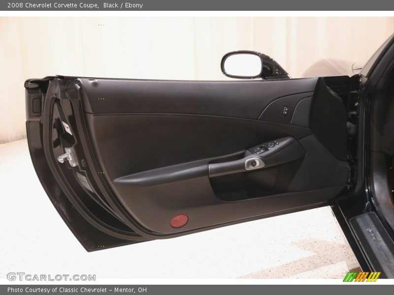 Black / Ebony 2008 Chevrolet Corvette Coupe