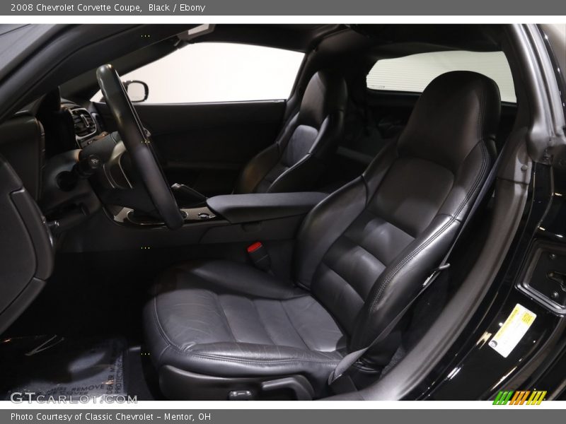 Black / Ebony 2008 Chevrolet Corvette Coupe