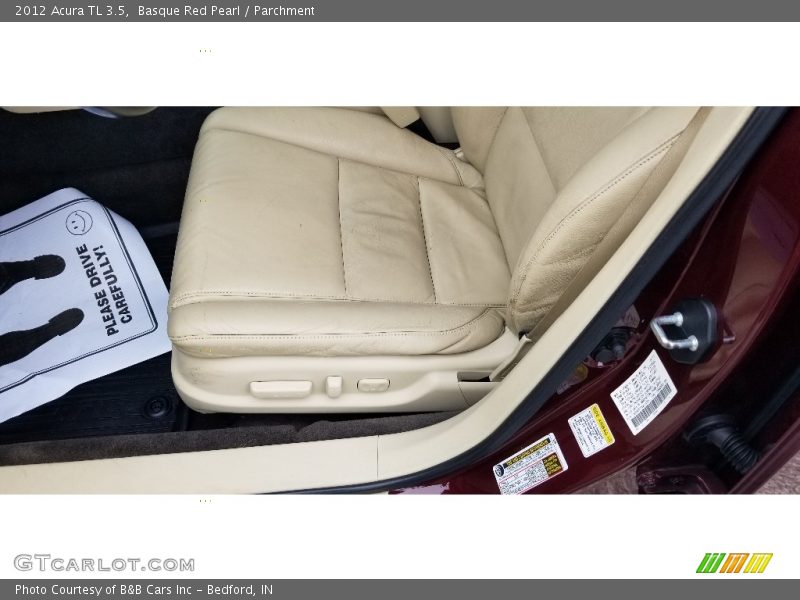 Basque Red Pearl / Parchment 2012 Acura TL 3.5