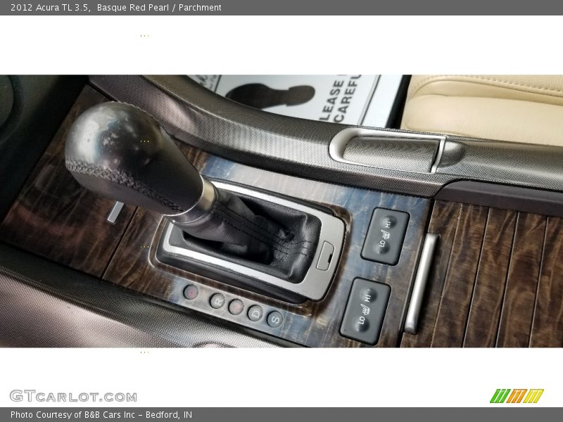 Basque Red Pearl / Parchment 2012 Acura TL 3.5
