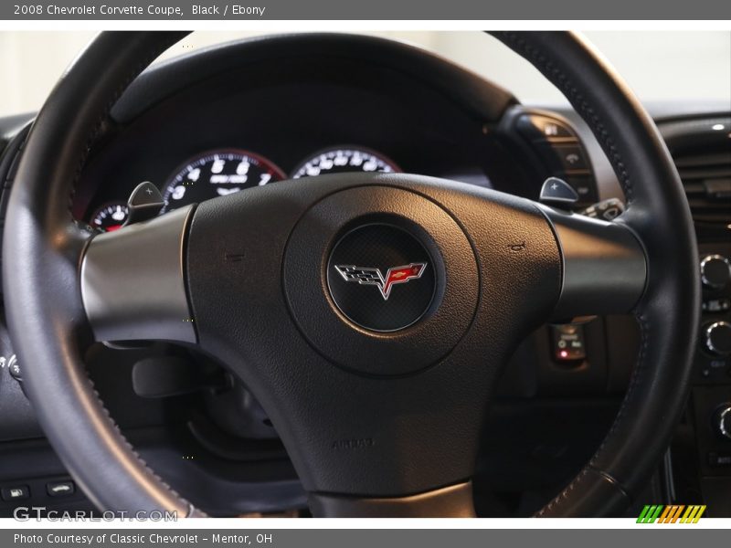 Black / Ebony 2008 Chevrolet Corvette Coupe