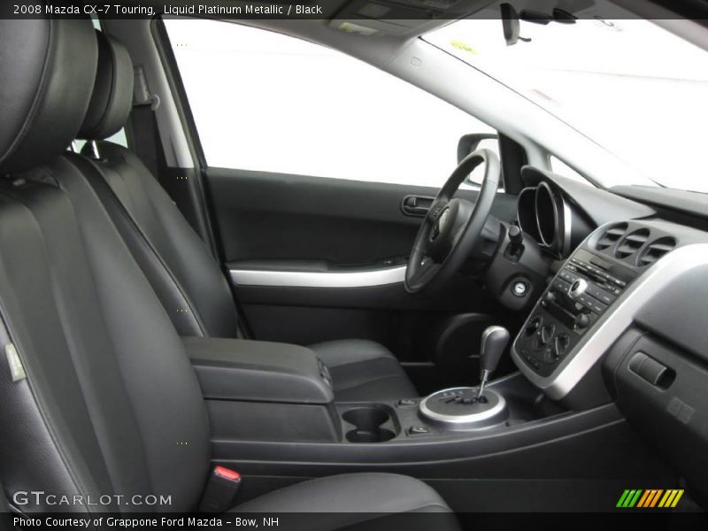 Liquid Platinum Metallic / Black 2008 Mazda CX-7 Touring