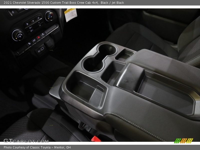 Black / Jet Black 2021 Chevrolet Silverado 1500 Custom Trail Boss Crew Cab 4x4