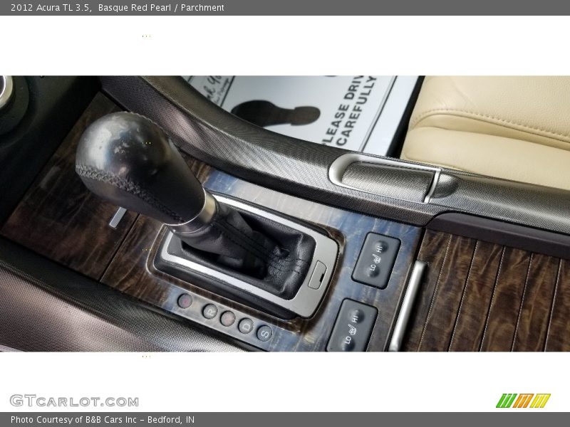 Basque Red Pearl / Parchment 2012 Acura TL 3.5