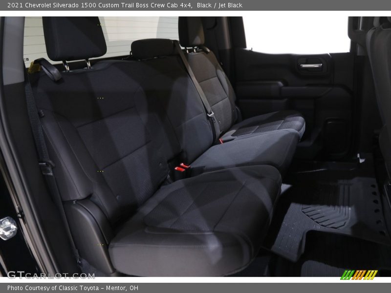 Black / Jet Black 2021 Chevrolet Silverado 1500 Custom Trail Boss Crew Cab 4x4
