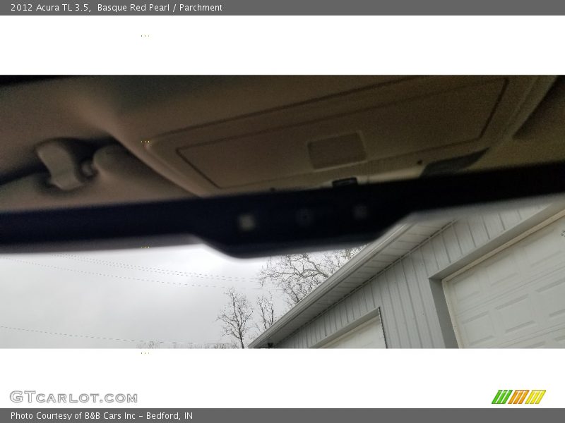 Basque Red Pearl / Parchment 2012 Acura TL 3.5