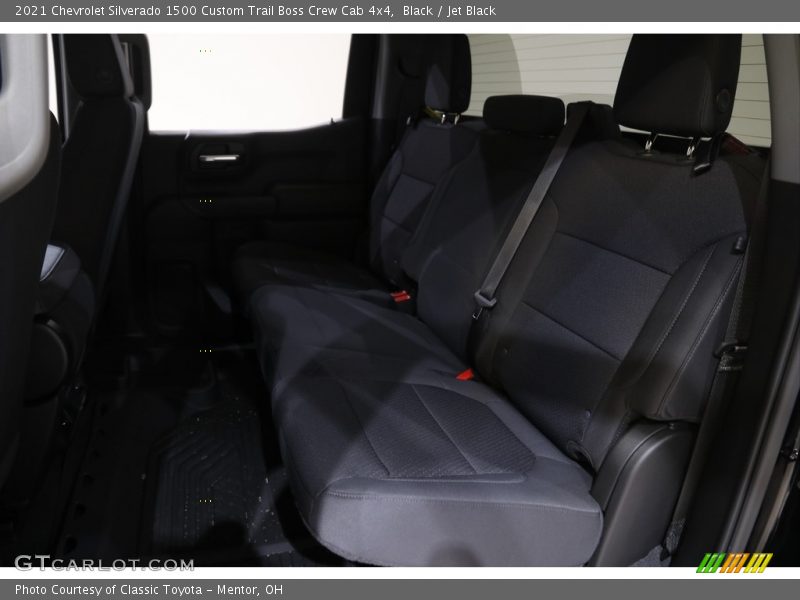 Black / Jet Black 2021 Chevrolet Silverado 1500 Custom Trail Boss Crew Cab 4x4