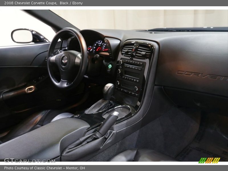 Black / Ebony 2008 Chevrolet Corvette Coupe