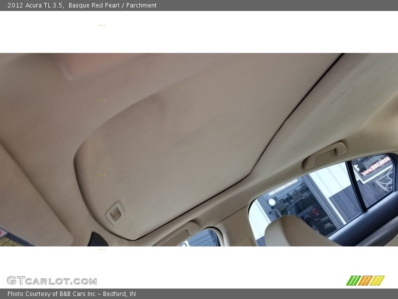 Basque Red Pearl / Parchment 2012 Acura TL 3.5