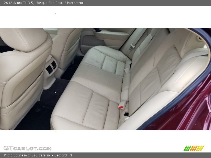Basque Red Pearl / Parchment 2012 Acura TL 3.5