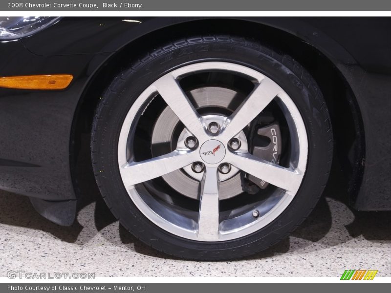 Black / Ebony 2008 Chevrolet Corvette Coupe