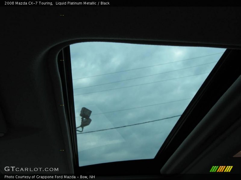 Liquid Platinum Metallic / Black 2008 Mazda CX-7 Touring
