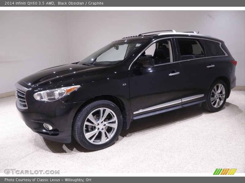 Black Obsidian / Graphite 2014 Infiniti QX60 3.5 AWD