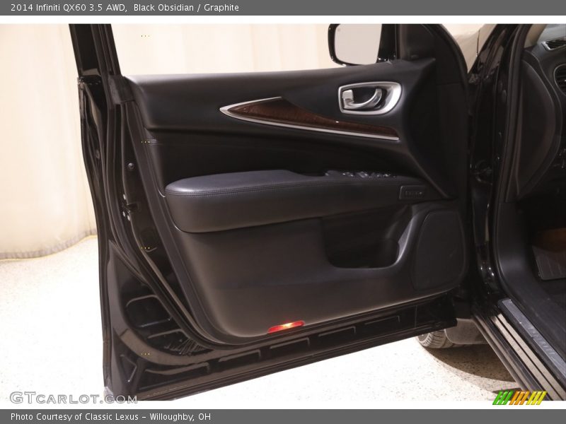 Black Obsidian / Graphite 2014 Infiniti QX60 3.5 AWD