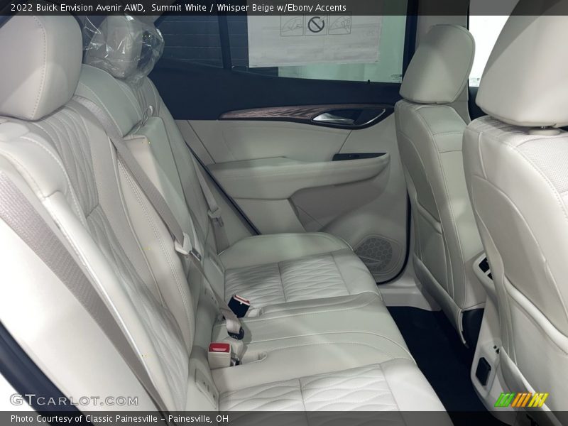 Summit White / Whisper Beige w/Ebony Accents 2022 Buick Envision Avenir AWD