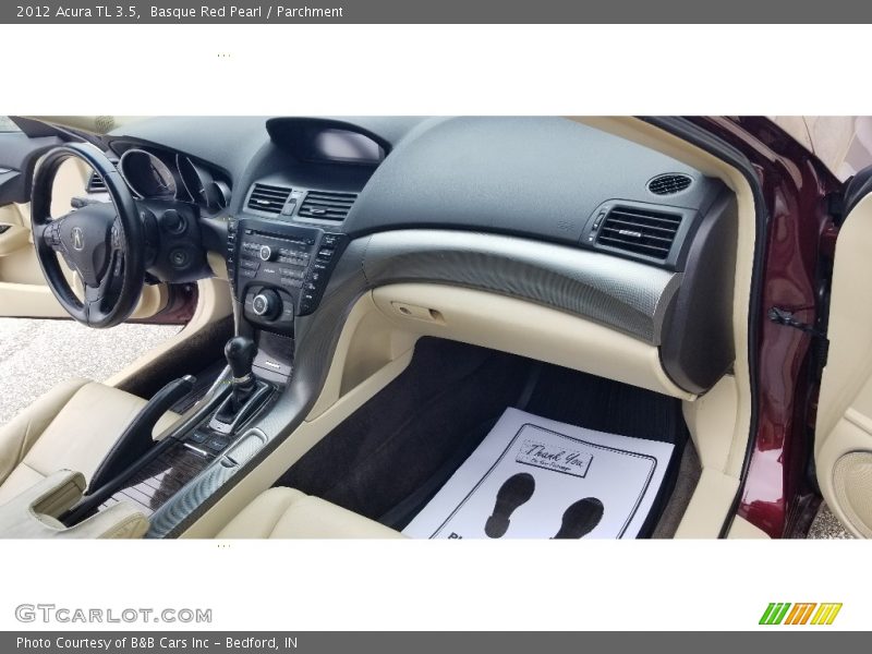 Basque Red Pearl / Parchment 2012 Acura TL 3.5