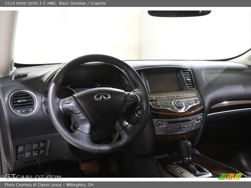 Black Obsidian / Graphite 2014 Infiniti QX60 3.5 AWD