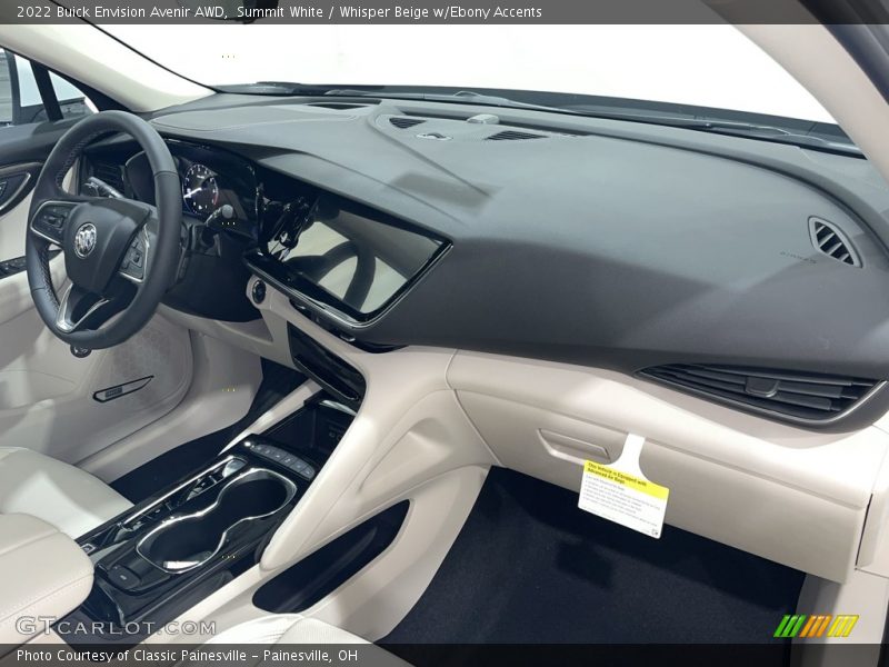 Summit White / Whisper Beige w/Ebony Accents 2022 Buick Envision Avenir AWD