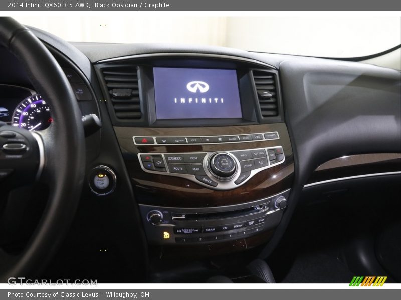 Black Obsidian / Graphite 2014 Infiniti QX60 3.5 AWD