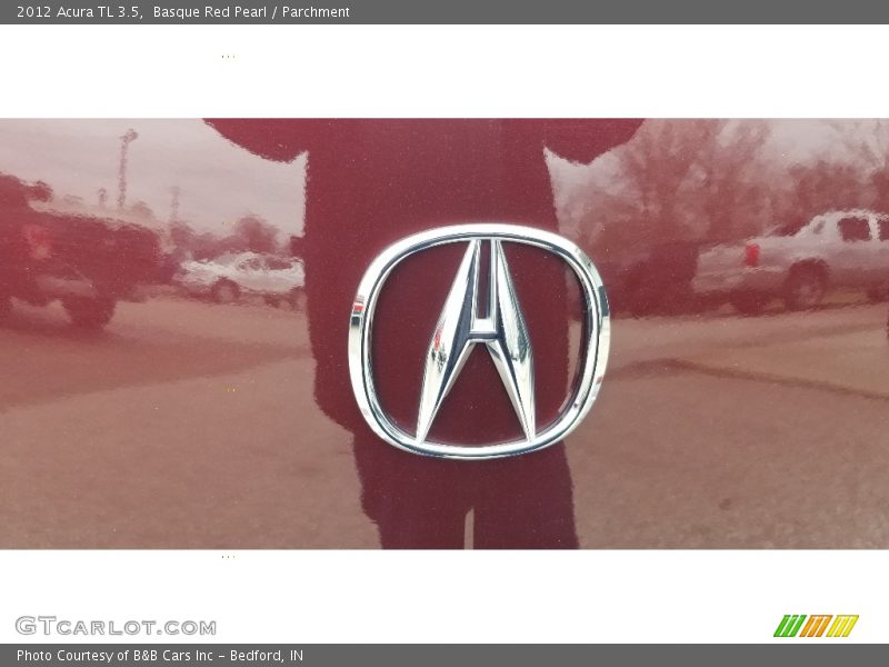 Basque Red Pearl / Parchment 2012 Acura TL 3.5