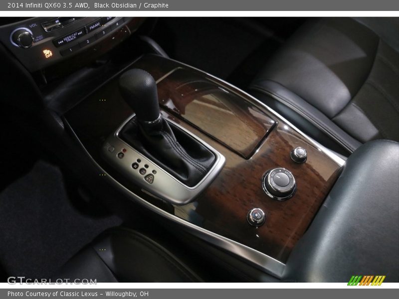 Black Obsidian / Graphite 2014 Infiniti QX60 3.5 AWD
