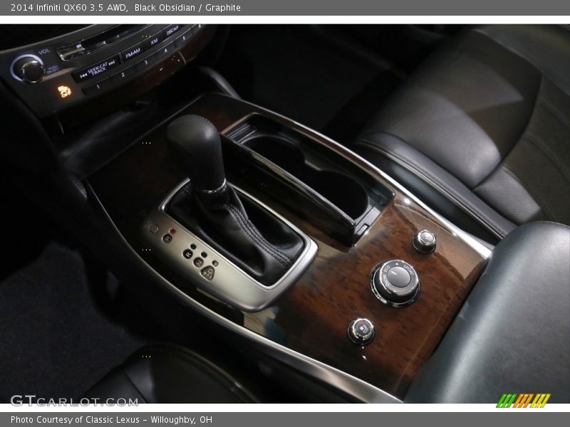 Black Obsidian / Graphite 2014 Infiniti QX60 3.5 AWD