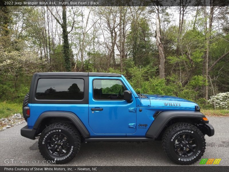  2022 Wrangler Willys 4x4 Hydro Blue Pearl