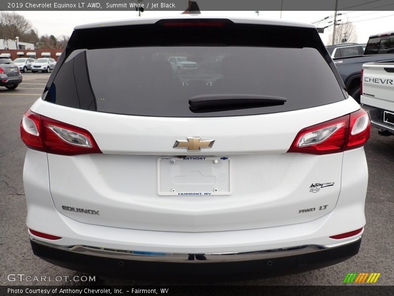 Summit White / Jet Black 2019 Chevrolet Equinox LT AWD
