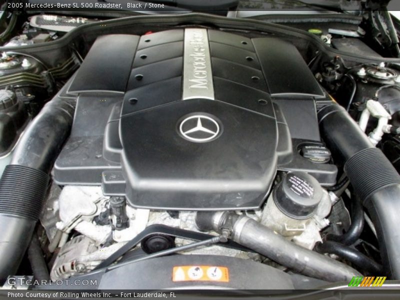 Black / Stone 2005 Mercedes-Benz SL 500 Roadster