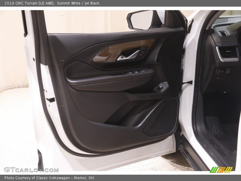 Summit White / Jet Black 2019 GMC Terrain SLE AWD
