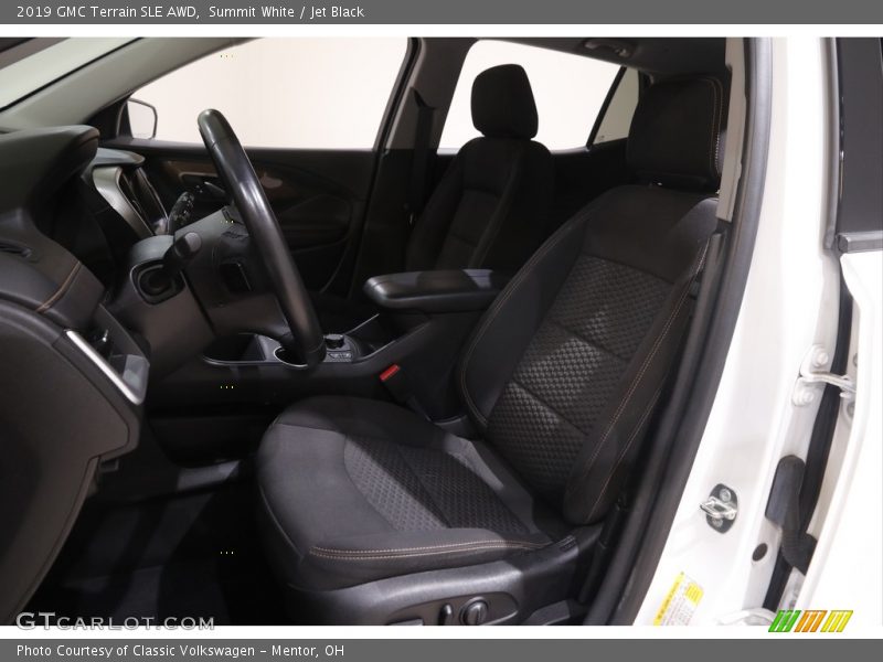 Summit White / Jet Black 2019 GMC Terrain SLE AWD